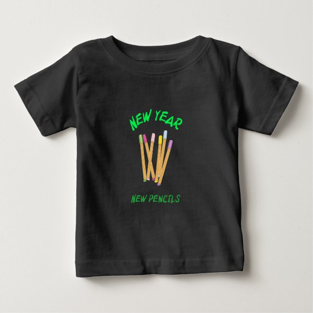 Neujahrsschule der Penzile Baby T-shirt (Vorderseite)