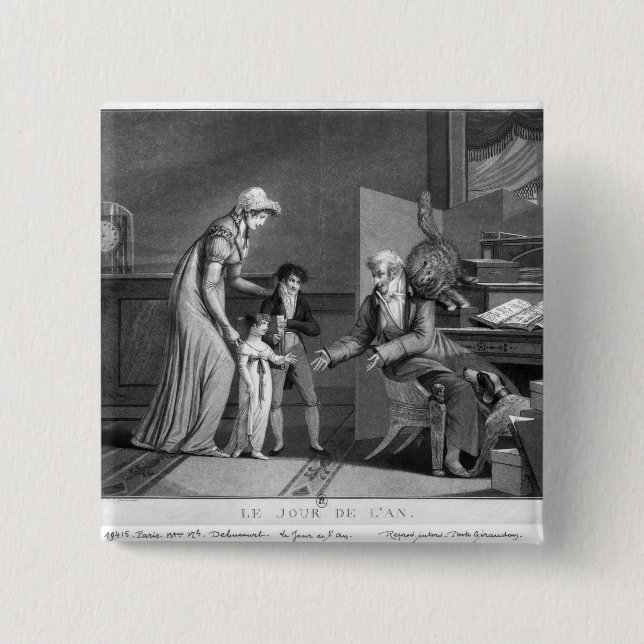 Neujahrstag, 1807 button (Vorderseite)