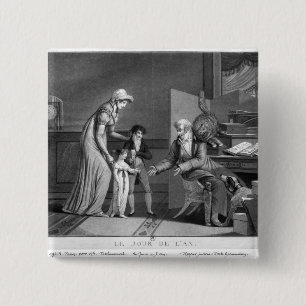 Neujahrstag, 1807 button