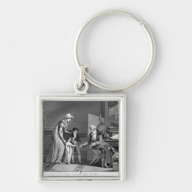 Neujahrstag, 1807 schlüsselanhänger (Vorne)