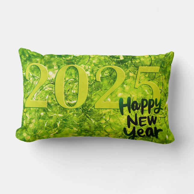 Neujahrstag 2025 lendenkissen (Vorderseite)