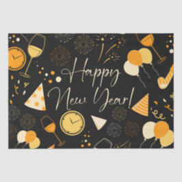 Neujahrstag Seidenpapier