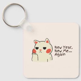 Neujahrsvorschuss Schlüsselanhänger