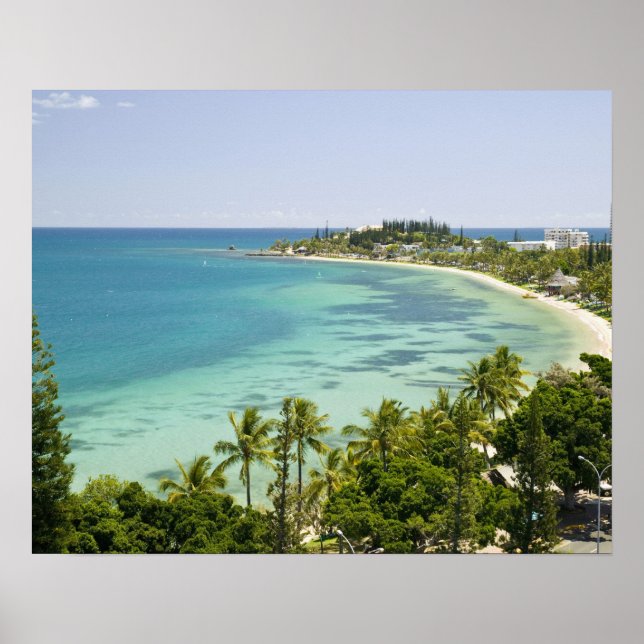 Neukaledonien, Grande Terre Island, Noumea. Anse 2 Poster (Vorne)