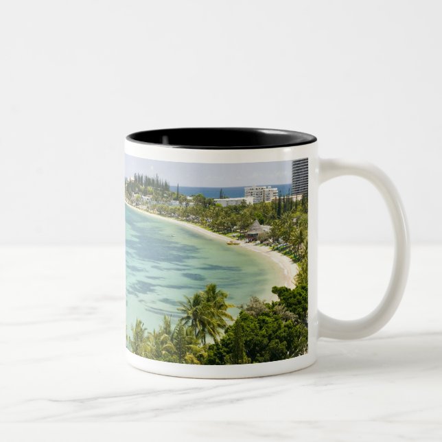 Neukaledonien, Grande Terre Island, Noumea. Anse 2 Zweifarbige Tasse (Rechts)