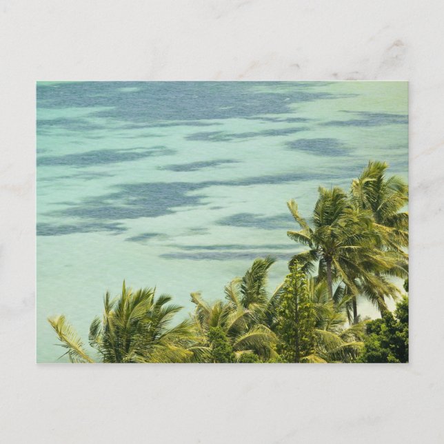 Neukaledonien, Grande Terre Island, Noumea. Anse Postkarte (Vorderseite)