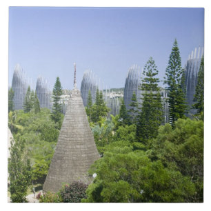 Neukaledonien, Grande Terre, Noumea. Fliese