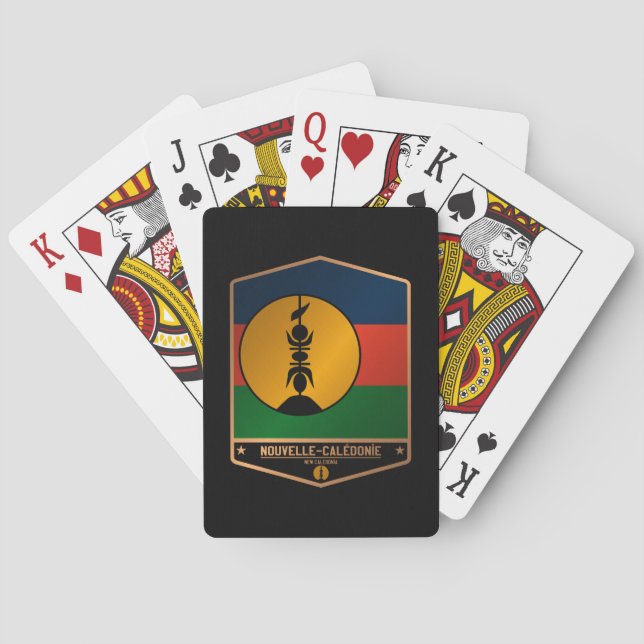 Neukaledonien Spielkarten (Rückseite)