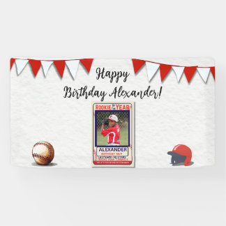 Neuling des Jahres Foto-Geburtstagsbanner Banner