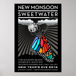 Neumonsun Neujahr 2012 Poster 13"x19"