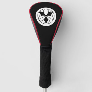 Neun Bambusblätter im Kreis Golf Headcover