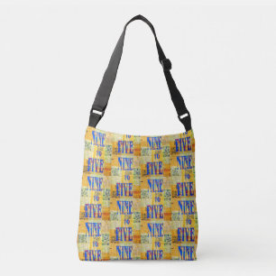 Neun bis fünf einstellbare Tasche