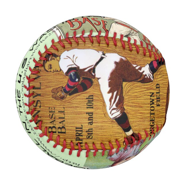 "Neun Innings" Baseball (Rückseite Rechts)