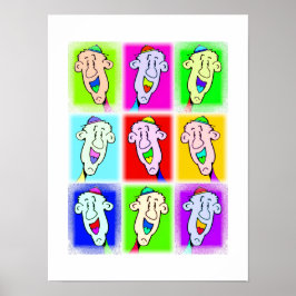 Neun kleine Hutclowns: Poster