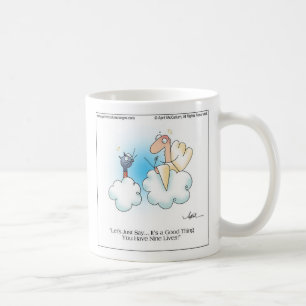 NEUN LEBEN Cartoon-Tasse bis April McCallum Tasse