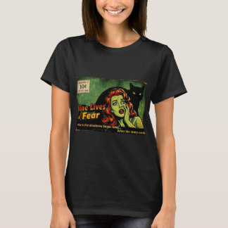 Neun Leben der Angst – Ausgabe Nr. 1 Retro-Horror- T-Shirt