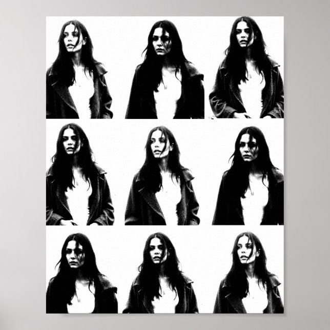 Neun Mal ein Fremder Poster (Vorne)