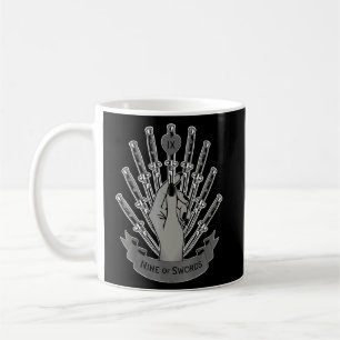 Neun von Schwertern Tarot Card Feminist Astrologie Kaffeetasse