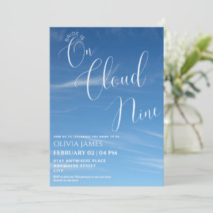 Neuner Bacheloretagswochenende in Cloud Einladung