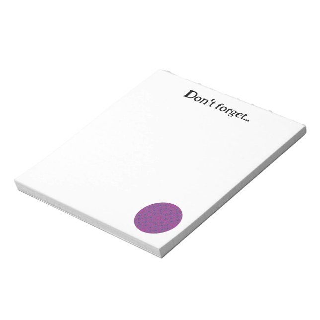 Neuner Kaleidoskop Art zwölf Notizblock (Rotiert)