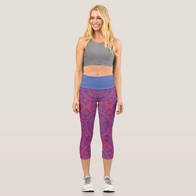 Neuner Kaleidoskop, vierzehn Capri Leggings (Vorderseite)