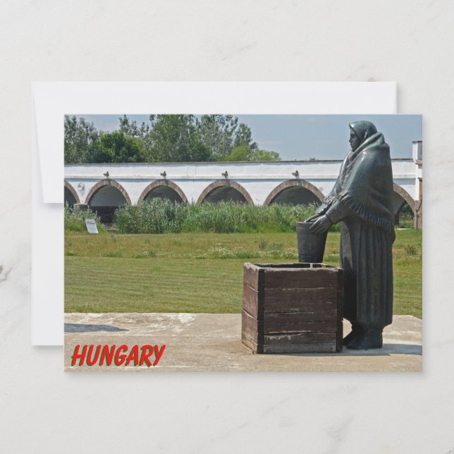 Neunholige Brücke, Ungarische Karte (Vorderseite)