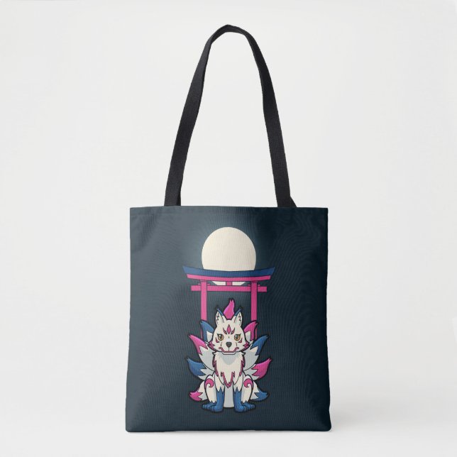 Neunschwänziger Fuchs- Kyuubi Kitsune (Vorderseite)
