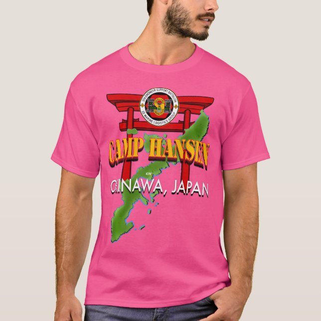 Neunte technische Unterstützung Bataillon Camp Han T-Shirt (Vorderseite)