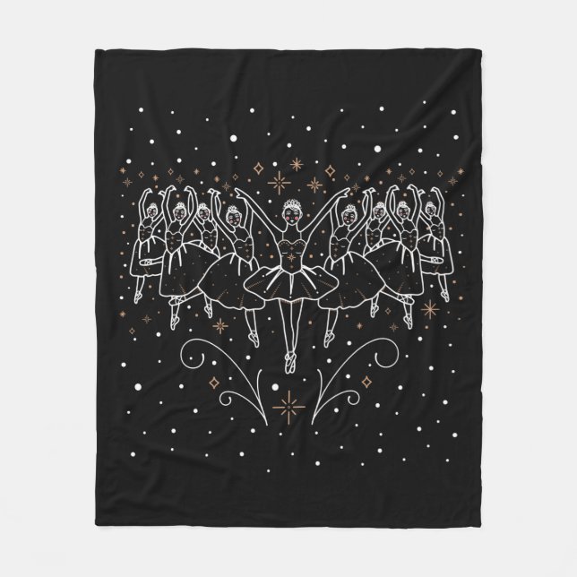 Neunter Tag der Weihnachtszeit Fleece Donnerwetter (Vorderseite)