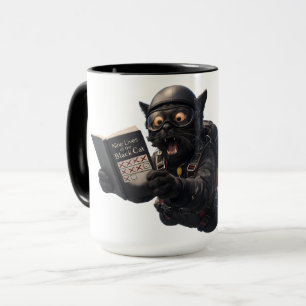 Neuntes Leben, oh verdammt, lustiger Fallschirmspr Tasse