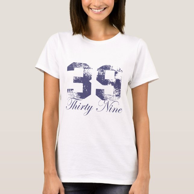 Neununddreißig T-Shirt (Vorderseite)