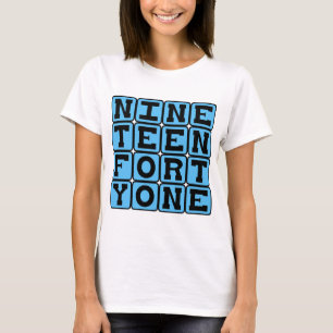 Neunzehnhunderteinundvierzig, Jahr 1941 T-Shirt