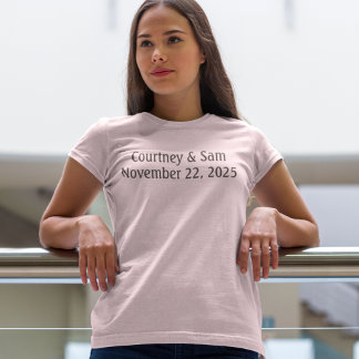 Neunziger Jahre "schwammartig gestrichen" Neutrals T-Shirt