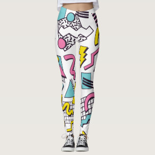 Neunzigerjahre Entwurf Leggings
