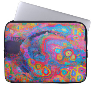 "Neuraler Feuersturm" Laptopschutzhülle