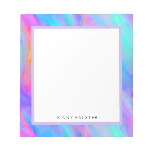 Neurflow Personalisiert Notepad 5,5" x 6" Notizblock