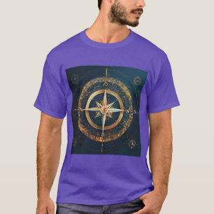 Neuro-Compass-Teamlogo - Lernen von Neuronalen Net T-Shirt