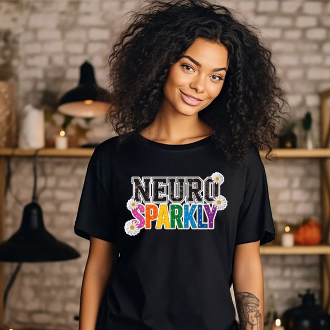 Neuro Funkelnd Tri-Blend Shirt (Von Creator hochgeladen)