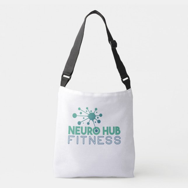 Neuro Hub Fitness Cross Body Bag Tragetaschen Mit Langen Trägern (Vorderseite)