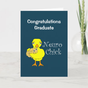 Neuro-Huhn-Text Dankeskarte