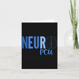 Neuro-Pflegekraft Anatomie Gehirn Progressive Care Karte
