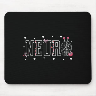 Neuro-Pflegekräfte Hirn Candy Herz Neurowissenscha Mousepad