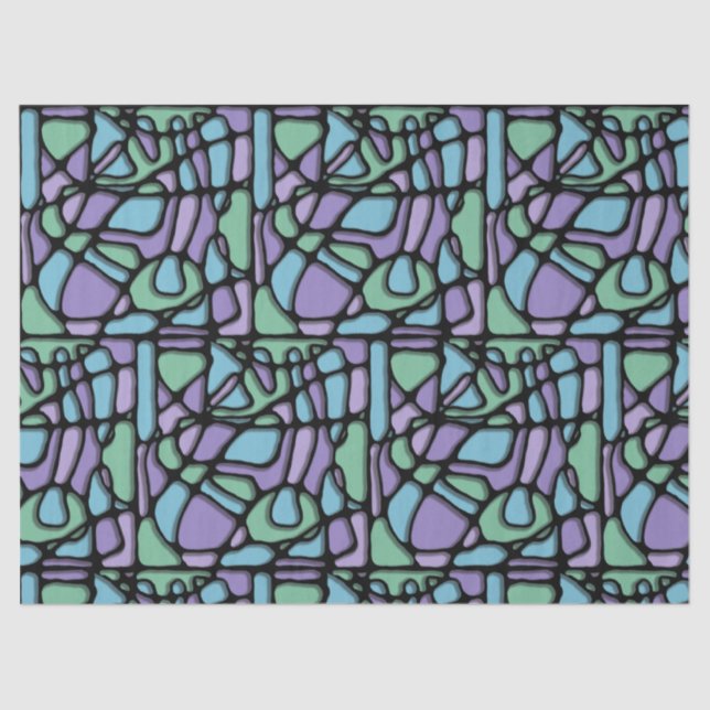 Neuroart Hartglas Seidenpapier (Vorderseite)