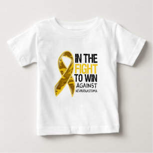Neuroblastoma Krebs - Kampf zum zu gewinnen Baby T-shirt