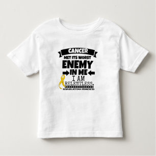 Neuroblastoma Krebs traf seinen schlechtesten Kleinkind T-shirt