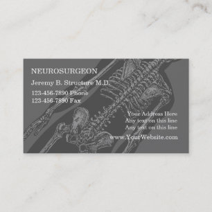 Neurochirurg-Visitenkarten Visitenkarte