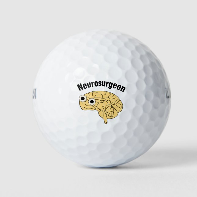 Neurochirurgen Golfball (Vorderseite)