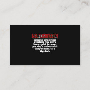 Neurochirurgin Operation Medizinischer Arzt Neurol Begleitkarte