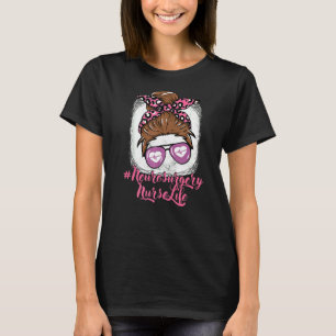 Neurochirurgische Krankenpflege für Mädchen Kranke T-Shirt