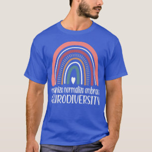 Neurodität Rainbow Autismus Neurodivergente ADHS T-Shirt